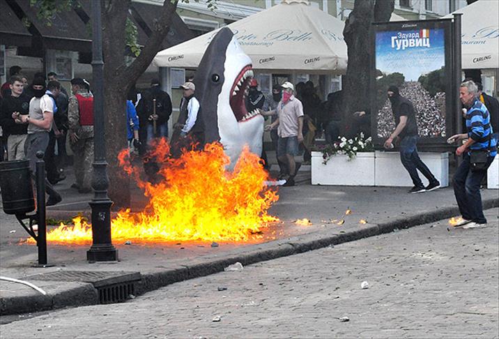 Odessa'da çıkan olaylarda 31 kişi öldü