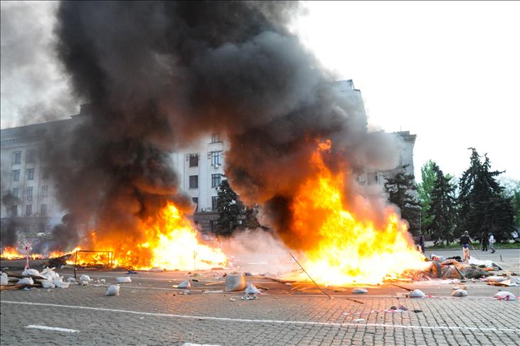 Death toll rises from fire in Odessa, Ukraine