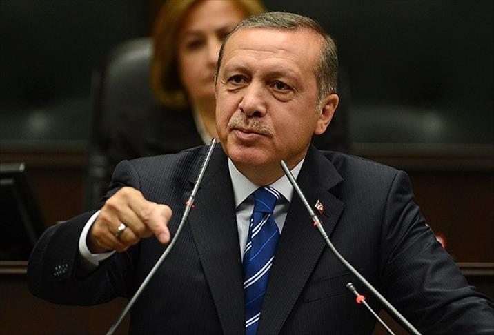 Turkish PM reacts against 'misbehaving' speech