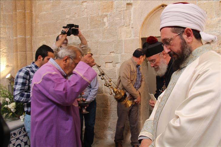 Armenians hold historic church ritual in Northern Cyprus