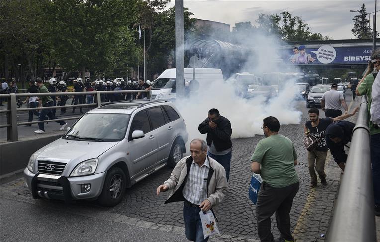 Police fire tear gas in Turkey mine disaster protests