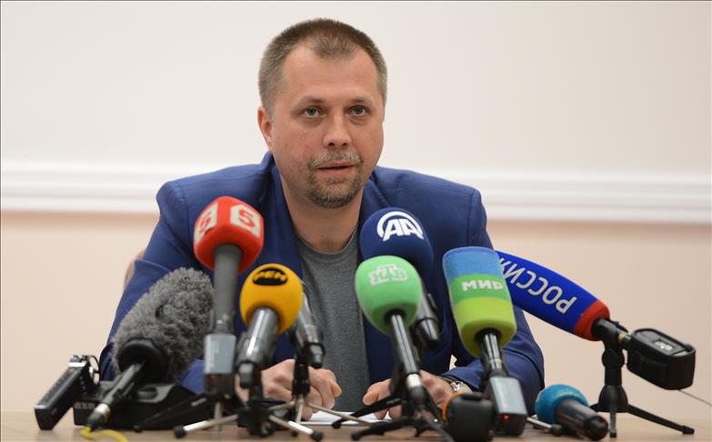 Rebel leader claims Ukraine carries out 'genocide'