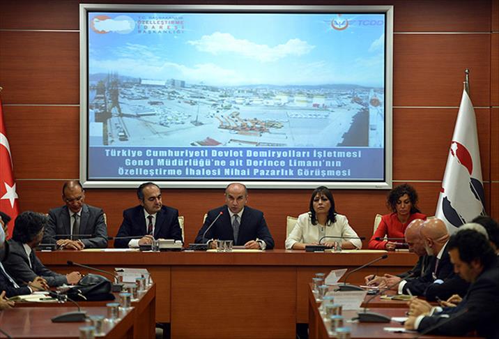 Derince Limanı için en yüksek teklif 543 milyon dolar