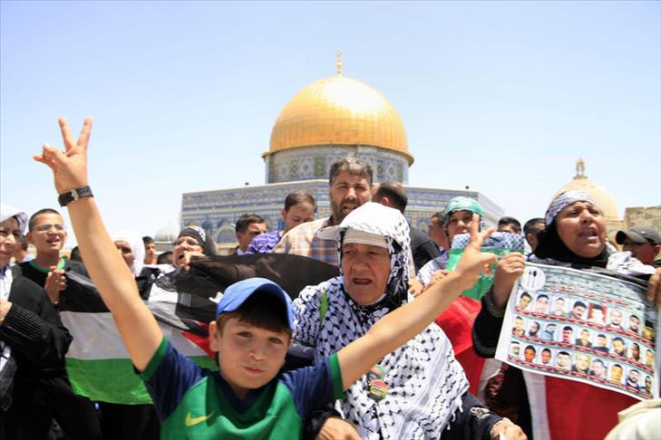 Des Palestiniens commémorent "la Naksa"