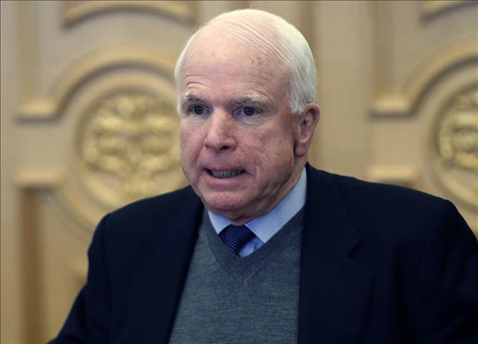 John McCain blames Obama for violence in Iraq