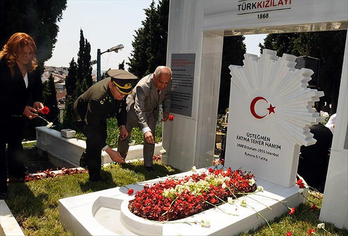 "Kara Fatma"ya 59 yıl sonra anıt mezar