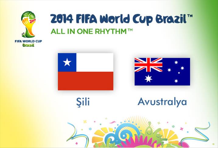 Şili Avustralya'yı 3-1 yendi