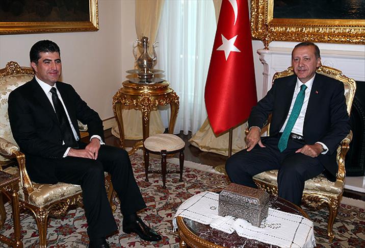 Başbakan Erdoğan'dan Neçirvan Barzani'ye tebrik
