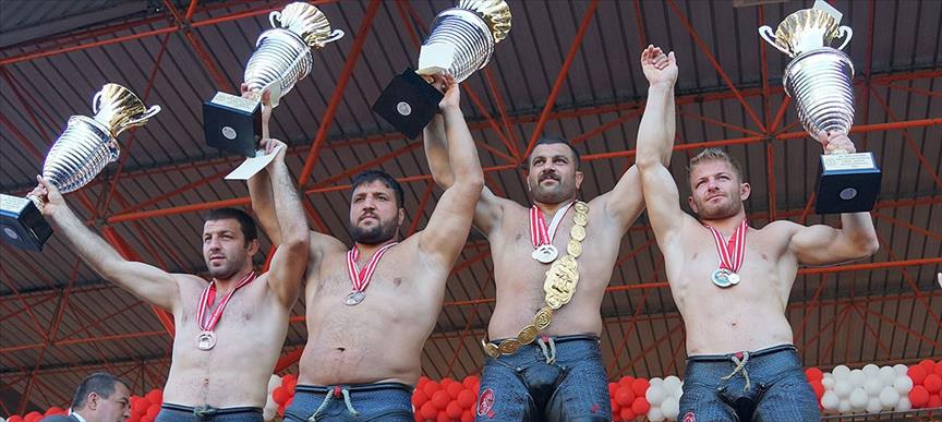 Kırkpınar başpehlivanı Fatih Atlı
