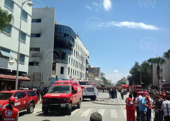 Maroc: Un énorme incendie consume 880 commerces