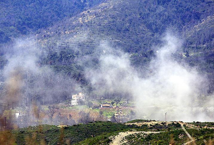 Esed güçlerinden Türkmen köylerine hava saldırısı