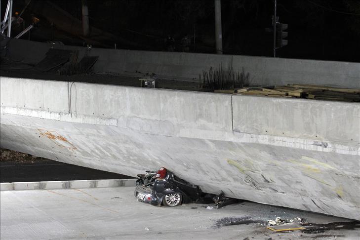 At least one dead in Brazil overpass collapse