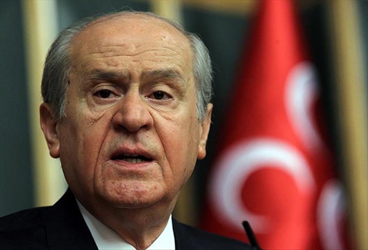 Bahçeli'den çözüm süreci tasarısı tepkisi