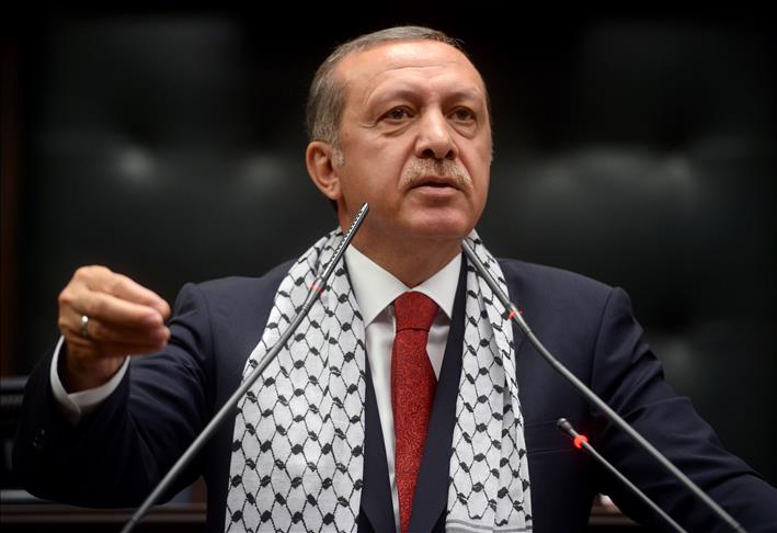 Turkey's Erdogan reaffirms support for Palestine