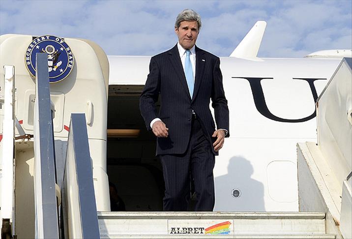 ABD Dışişleri Bakanı Kerry İsrail'de