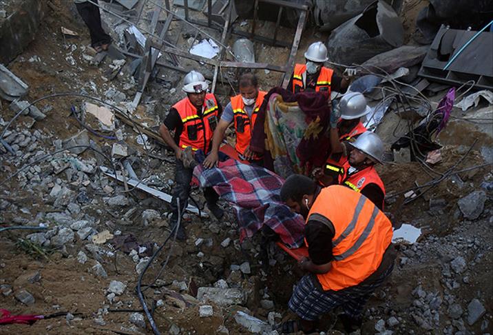 Gazze'de hayatını kaybedenlerin sayısı 1000'e yaklaştı