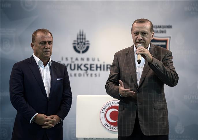 Turkish PM inaugurates new Istanbul football stadium