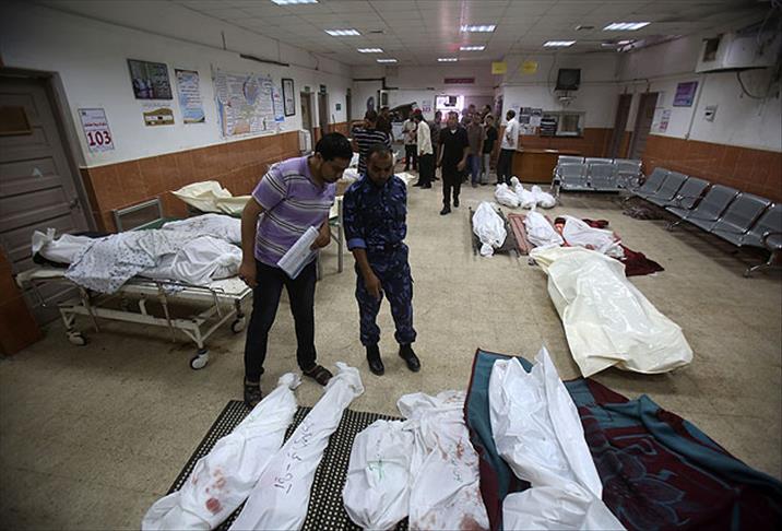 Gazze'de ölü sayısı bin 240'a yükseldi