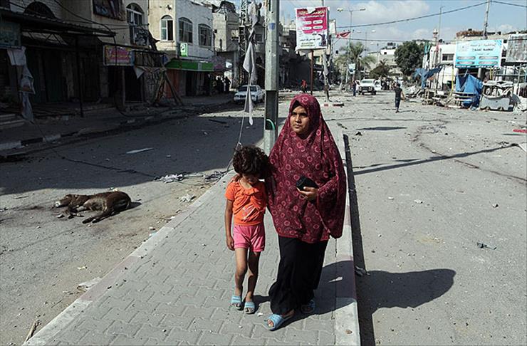 Gazze'de 4 saatlik ateşkes