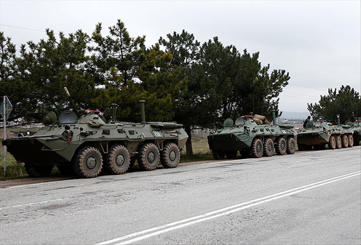 Rusya'ya ait 7 tank Ukrayna'ya girdi