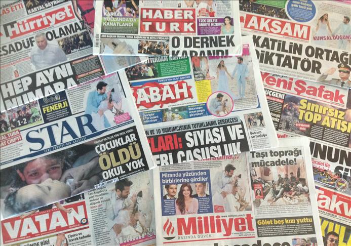 Turkish Press Review - 31st July 2014
