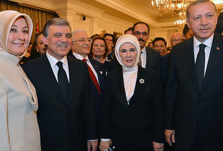 Gül'den devlet erkanına veda