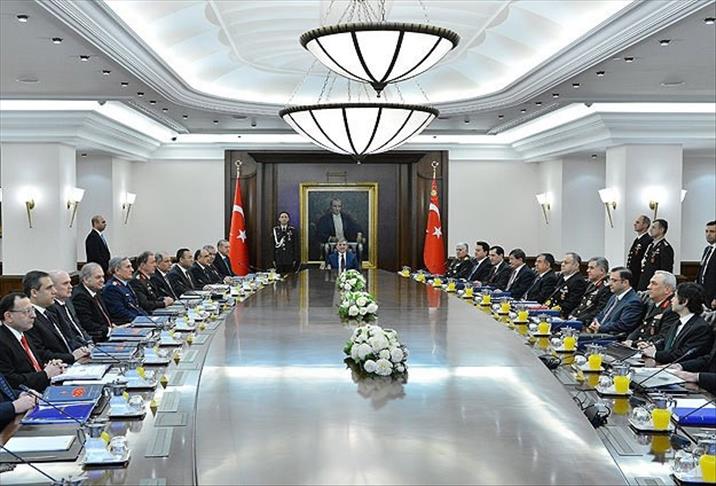 MGK toplantısı sona erdi