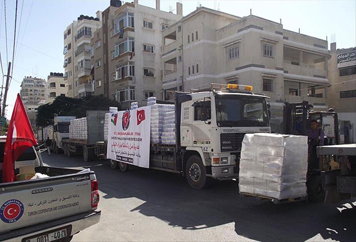 TİKA'dan Gazzeliler'e prefabrik konut
