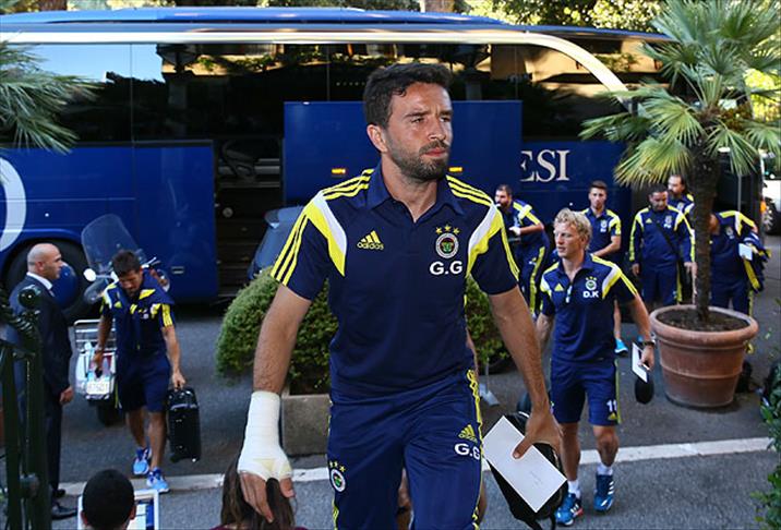 Fenerbahçe kafilesi Roma’da