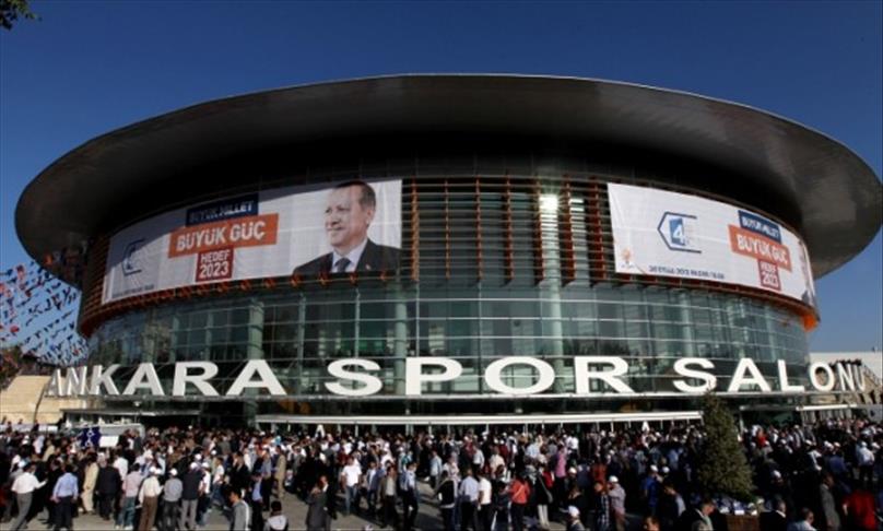 Thirty thousand to attend Turkey's AK Party Congress