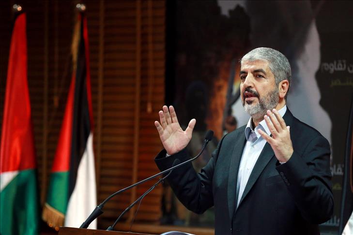 Hamas to fight on despite Israel's 'holocaust' in Gaza, Meshaal tells AA