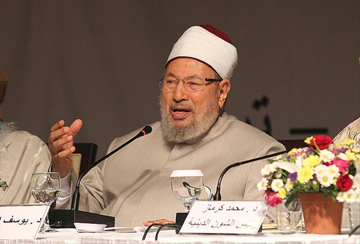Karadavi yeniden Dünya Müslüman Alimler Birliği Başkanı