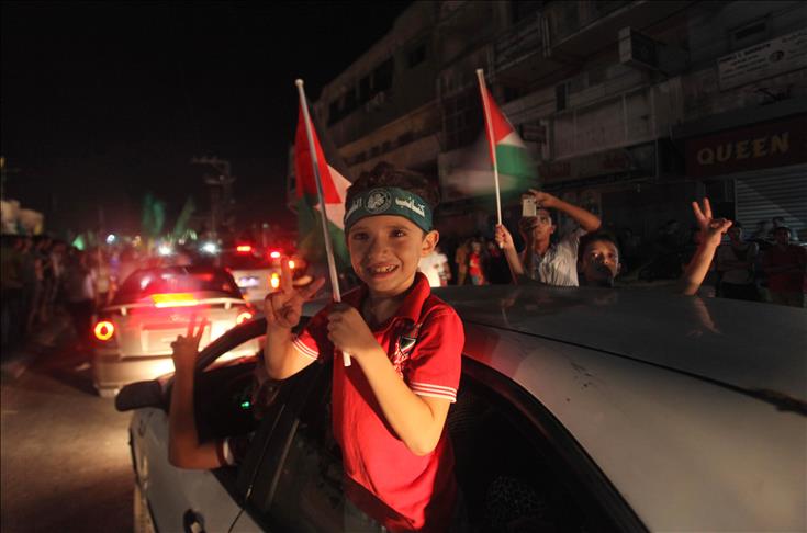 Euphoria in West Bank over Gaza 'victory'