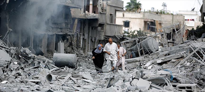 İsrail saldırılarının ardından Gazze