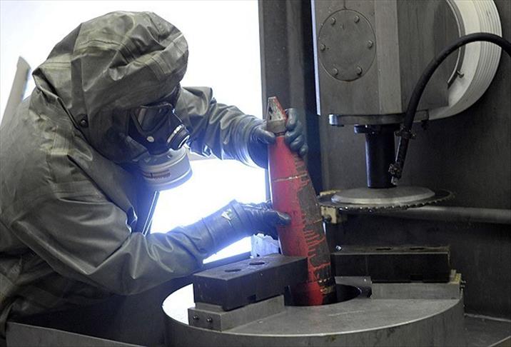 Suriye'nin kimyasal silahlarının yüzde 94’ü imha edildi