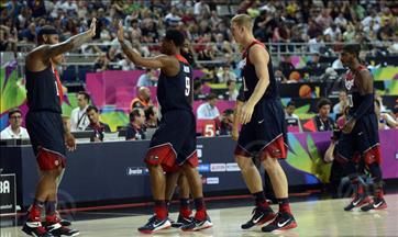 Les USA au carré d'as du Mondial de Basketball