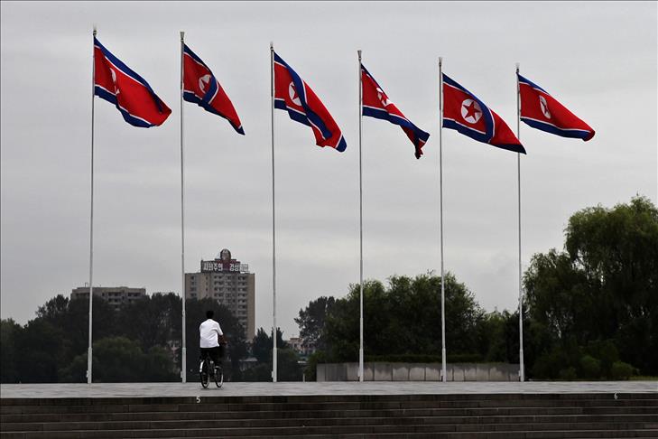 Flags removed as North Korean athletes arrive in South