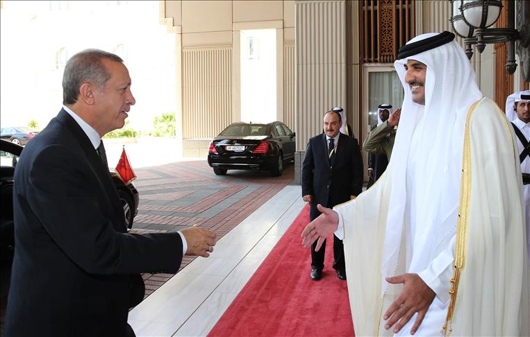 Turkey's President Erdogan visits Qatar