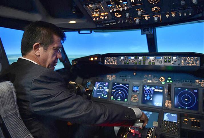 Zeybekci'den Boeing 737 ile simülasyon uçuşu