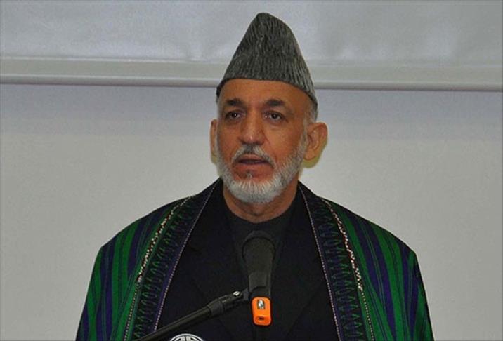 Karzai veda konuşmasında ABD'ye yüklendi