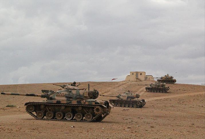 Sınıra 35 tank sevkedildi