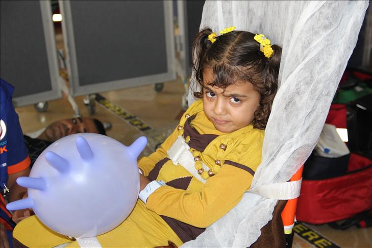 Turkish aid agency entertains Gazan children