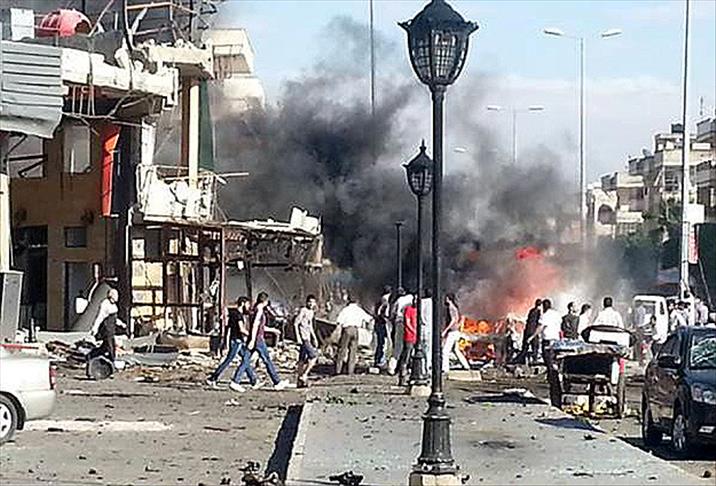 Humus'ta patlamalar: 18 ölü, 40 yaralı