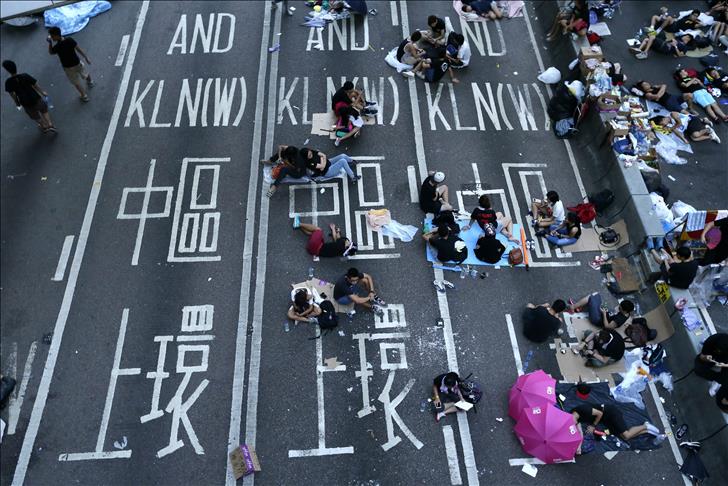 Chinese calls for US not to interfere in Hong Kong