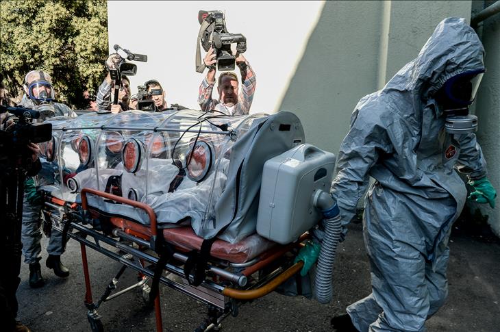 Ebola patient under treatment in Germany