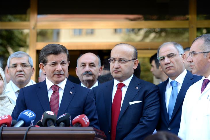 Turkish PM Davutoglu: "We oppose ISIL and Assad"