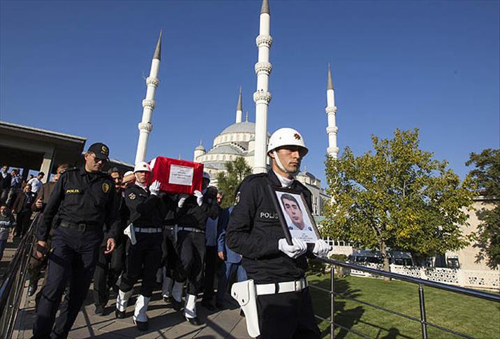 Şehit Emniyet Müdür Yardımcısı son yolculuğuna uğurlandı