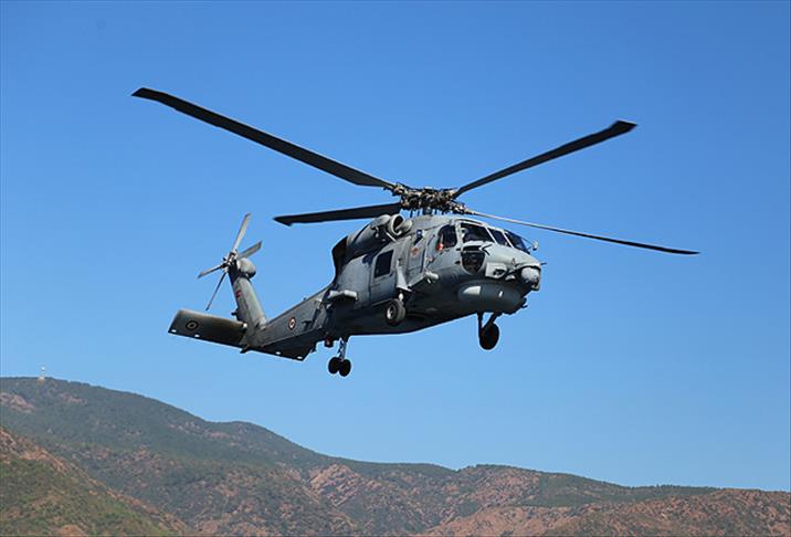 Kocaeli'de askeri helikopterle irtibat kesildi