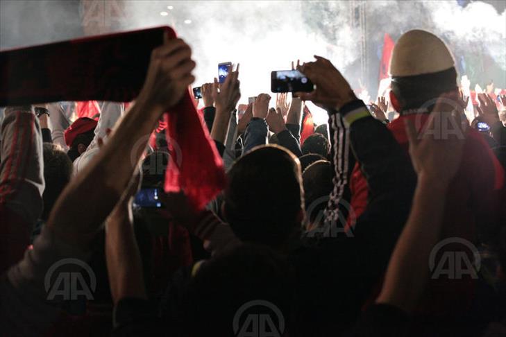 Maqedoni, ndeshja Serbi – Shqipëri ndiqet në sheshin “Skenderbe”