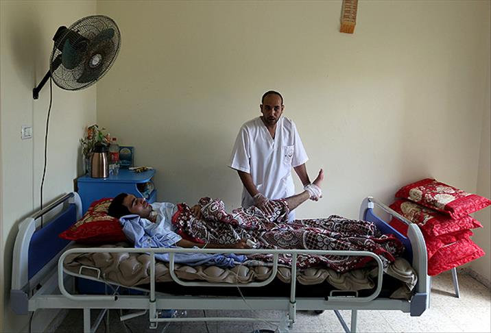 Gazze'de Vefa Hastanesi yardım bekliyor